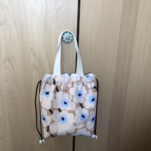 Skandináv dizájner - Retró  Minibag - ételhordó táska - MARIMEKKO POPPIES, Táska & Tok, Bevásárlás & Shopper táska, Shopper, textiltáska, szatyor, Varrás, MESKA