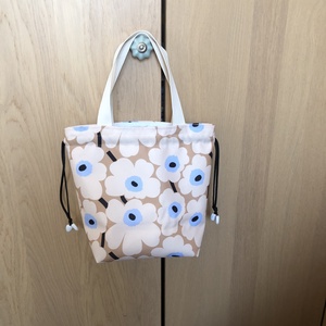 Skandináv dizájner - Retró  Minibag - ételhordó táska - MARIMEKKO POPPIES - táska & tok - bevásárlás & shopper táska - shopper, textiltáska, szatyor - Meska.hu