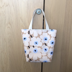 Skandináv dizájner - Retró  Minibag - ételhordó táska - MARIMEKKO POPPIES, Táska & Tok, Bevásárlás & Shopper táska, Shopper, textiltáska, szatyor, Varrás, MESKA
