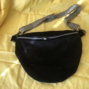 Minimalist kordbársony  övtáska - Hip Bag MAXI méret - táska & tok - hátizsák - hátizsák - Meska.hu