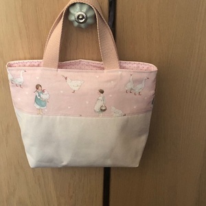Vidékies stílusú Minibag - uzsonnás / ovis táska - ELVES ON THE FARM - táska & tok - uzsonna- & ebéd tartó - szendvics csomagoló - Meska.hu
