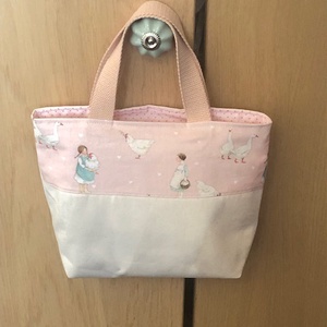 Vidékies stílusú Minibag - uzsonnás / ovis táska - ELVES ON THE FARM, Táska & Tok, Uzsonna- & Ebéd tartó, Szendvics csomagoló, Varrás, MESKA