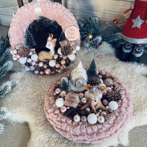 Adventi őzikés szett, Karácsony, Adventi díszek, Adventi asztaldísz, Mindenmás, MESKA