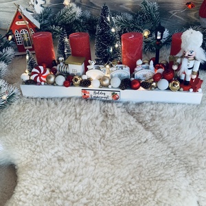 Diótőrő Adventi Asztaldísz, Otthon & Életmód, Dekoráció, Asztal és polc dekoráció, Asztaldísz, Mindenmás, MESKA