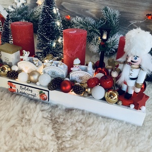 Diótőrő Adventi Asztaldísz - otthon & életmód - dekoráció - asztal és polc dekoráció - asztaldísz - Meska.hu