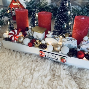 Diótőrő Adventi Asztaldísz - otthon & életmód - dekoráció - asztal és polc dekoráció - asztaldísz - Meska.hu