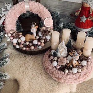 Adventi őzikés szett - Meska.hu