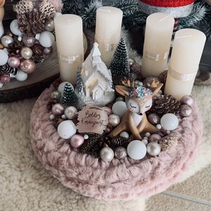 Adventi őzikés szett - karácsony - adventi díszek - adventi asztaldísz - Meska.hu Adventi őzikés szett - karácsony - adventi díszek - adventi asztaldísz - Meska.hu