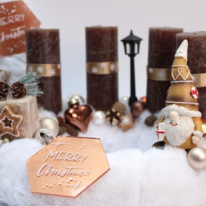 Mzeskalács manó szett - karácsony - adventi díszek - adventi asztaldísz - Meska.hu