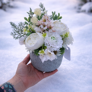 Tavaszi asztaldísz kaspó, Karácsony, Adventi díszek, Adventi asztaldísz, Mindenmás, MESKA