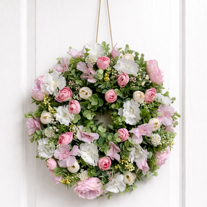 Tavaszi ajtódísz 35 cm-es extradús, Otthon & Életmód, Dekoráció, Ajtó- és ablak dekoráció, Ajtódísz & Kopogtató, Mindenmás, MESKA