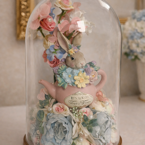 Tavaszi búrás asztaldísz 15x27 cm - Meska.hu