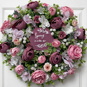 Tavaszi ajtódísz 36 cm-es extradús, Otthon & Életmód, Dekoráció, Ajtó- és ablak dekoráció, Ajtódísz & Kopogtató, Mindenmás, MESKA