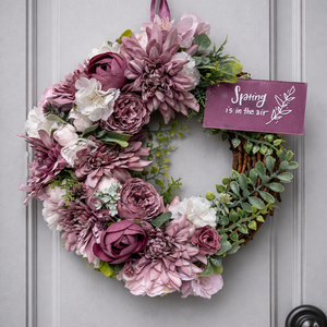 Tavaszi ajtódísz 30 cm-es - Meska.hu