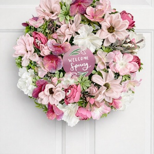 Tavaszi ajtódísz 25cm-es extradús - Meska.hu