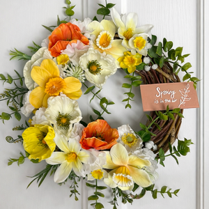 Tavaszi ajtódíszek 35 cm-es - Meska.hu