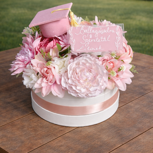 Ballagási virágboxok több színben  - otthon & életmód - virágdekoráció - virágok - virágbox - Meska.hu