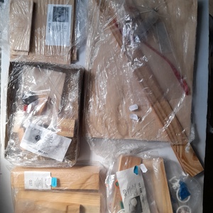 Opitec Hobbyfix barkács csomagok együtt , Kellékek & szerszámok, Hobby fa alapanyag, Egyéb fatermék, , MESKA
