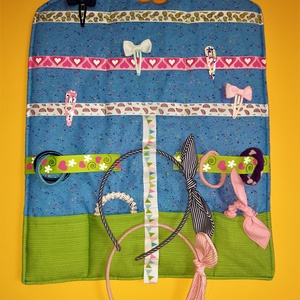 Hajcsattartó- Edina - otthon & életmód - fürdőszoba - fürdőszobai tároló - Meska.hu