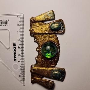 Piramis szeme nagyméretű medál - ékszer - nyaklánc - medál - Meska.hu