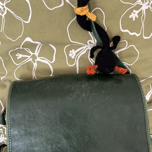 Fekete kacsa - táska & tok - kulcstartó & táskadísz - táskadísz - Meska.hu