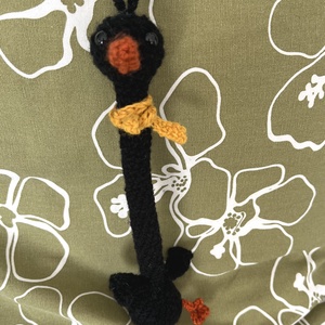 Fekete kacsa - táska & tok - kulcstartó & táskadísz - táskadísz - Meska.hu