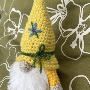 Tavasz manó/sárga - otthon & életmód - dekoráció - dísztárgy - Meska.hu