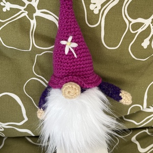 Tavasz manó/lila - otthon & életmód - dekoráció - dísztárgy - Meska.hu