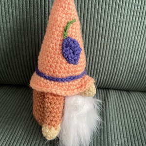 Tavasz manó (lila virággal) - játék & sport - plüssállat & játékfigura - manócska - Meska.hu