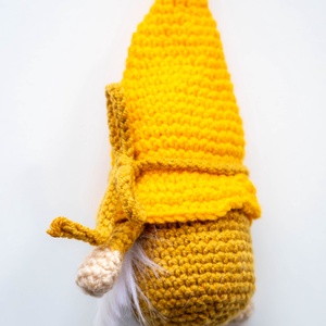 Tavasz manó ( sárga-mustár) - játék & sport - plüssállat & játékfigura - manócska - Meska.hu