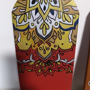 Házszám cserép - mandalával  - Meska.hu