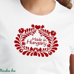 Magyaros mintás póló - Made in Hungary - Meska.hu