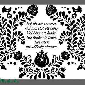 Házi Áldás falmatrica - Rendelésre - Meska.hu