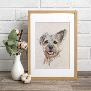 Kézzel készített állat portré, kutya, cica, ló, vadászgörény, papagáj - művészet - grafika & illusztráció - ceruzarajz - Meska.hu