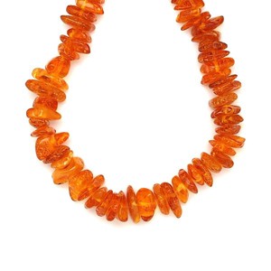 Borostyán növekvő splitter nyaklánc 50cm, Kellékek & szerszámok, Ásvány alapanyag, Splitter, , MESKA