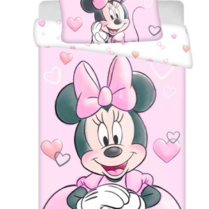 Disney Minnie Powder Pink gyerek, ovis ágyneműhuzat, , , MESKA