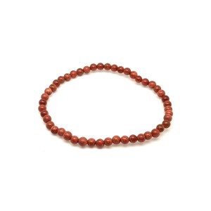 Goldstone vörös ásvány karkötő golyós 4mm, Ékszer, Karkötő, Ásványkarkötő, , MESKA