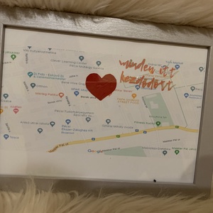 Első találkozás  - otthon & életmód - dekoráció - kép & falikép - üvegkép - Meska.hu