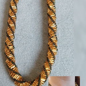 Twister nyaklánc, Ékszer, Nyaklánc, Gyöngyös nyaklánc, , MESKA