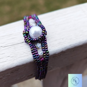 Calypso karkötő - ékszer - karkötő - gyöngyös karkötő - Meska.hu