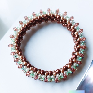 Beach karkötő - ékszer - karkötő - gyöngyös karkötő - Meska.hu