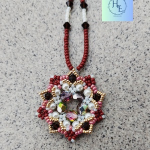 Bernadett nyaklánc - ékszer - nyaklánc - gyöngyös nyaklánc - Meska.hu