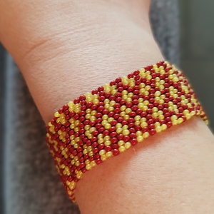 Peyote mintás karkötő - Meska.hu