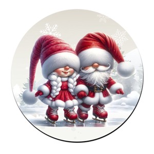 10 db karácsonyi manók alátét szett (#15) -  - Meska.hu