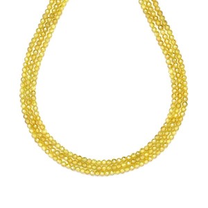 Cirkon fazettált zöldes sárga golyó 2mm  ékszerkészítő alapanyag (füzér), Kellékek & szerszámok, Ásvány alapanyag, Ásványfüzér, , MESKA