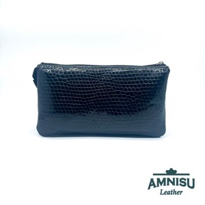 Fekete lakk kígyómintás - arany mintás egyenes kristály köves női pénztárca G8023 - táska & tok - pénztárca & más tok - pénztárca - női pénztárca - Meska.hu