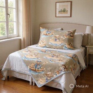 Macis Dupla Gyerektakaró szett  - játék & sport - ovis felszerelés - ovis ágynemű - Meska.hu