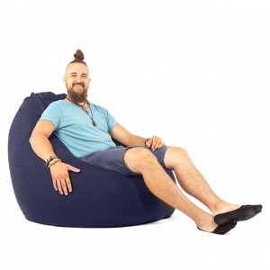 Navy XXL Babzsákfotel, , , MESKA