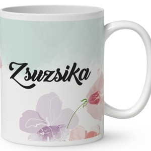 Névvel kérhető - Napraforgós manó kosárral mintás bögre - otthon & életmód - konyhafelszerelés, tálalás - tálalás - bögre & csésze - Meska.hu