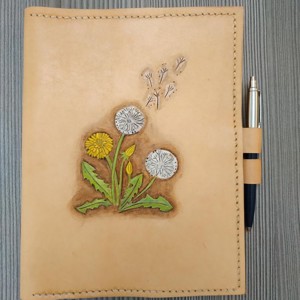 Pitypangos noteszborító, Otthon & Életmód, Papír, írószer, Könyv- és füzetborító, , MESKA